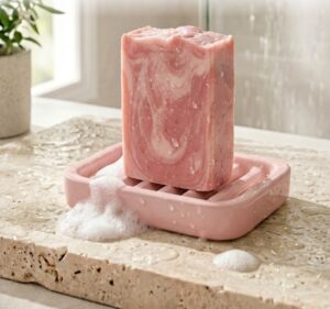 Champú Sólido Arcilla Rosa y Árbol del Té